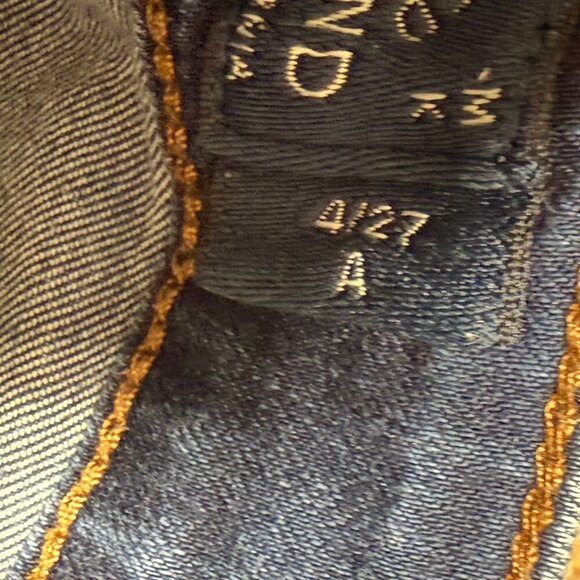 Lucky Brand Lolita Skinny Jeans Size 4 27 Dark Wash Cotton Blend Stretch Denim - Picture 4 of 10